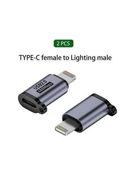 Choice Type C To Lighting Type C Adapter Usb C To Micro To Mini Usb Female Converters For Iphone 14 13 Xiao