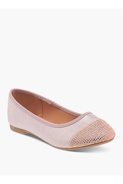 Flora Bella by Shoexpress Flora Bella Embellished Slip-On Ballerina Shoes