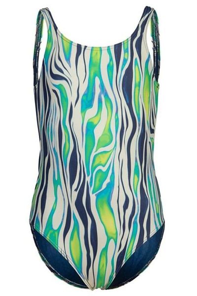 ARENA Water Print Girl's Swimming Suit