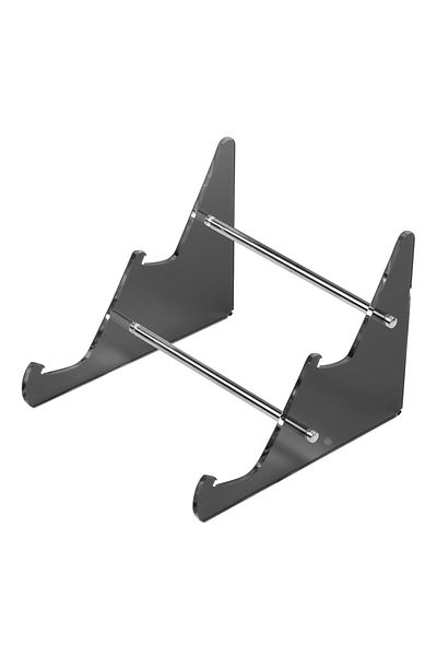 sikai 2 tiers Black Keyboard Display Stand Transparent Acrylic Keyboard Stand for Computer Mechanical Keyb