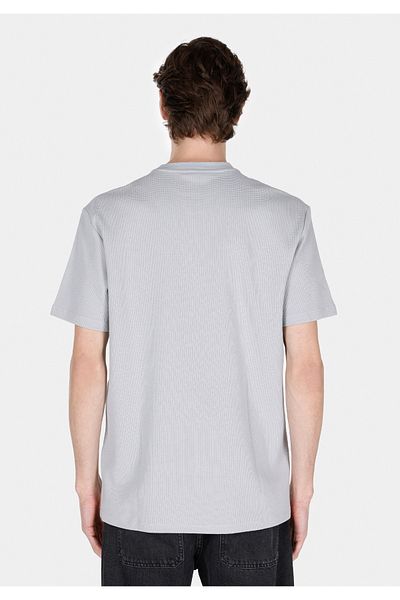 Colin's Comfort Fit Round Neck Plain Men's Blue Short Sleeve T-Shirt