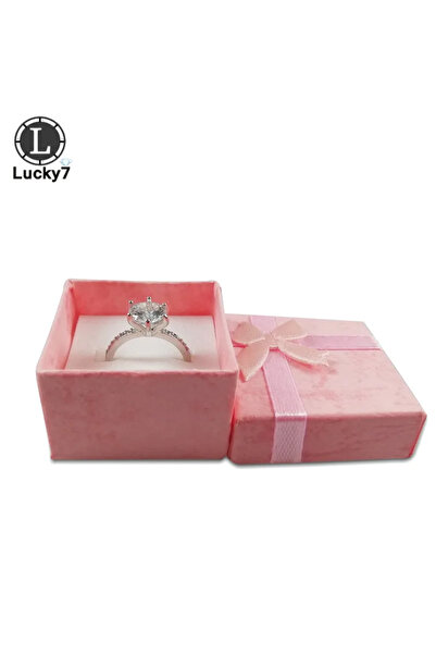 Choice صندوق خاتم ورقي وردي مكون من 120 قطعة/الوحدة، صناديق مجوهرات لتنظيم عر...