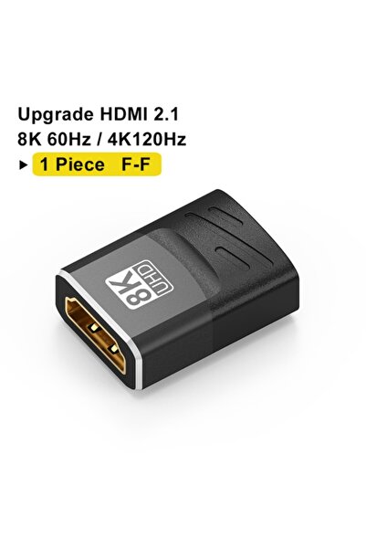 Choice محول HDMI 2.1 بدقة 8K من أنثى إلى أنثى MIZIQIER محول HDMI 2.1 بدقة 8K ...