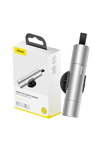 Choice1 BASEUS Sliver Baseus Car Safety Hammer Auto Emergency Glass Window Br...