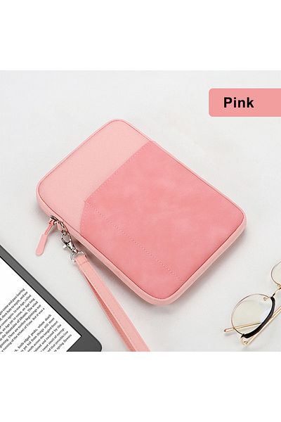 Choice Pink Bag for Kindle Paperwhite 1 2 3 5 6th 7th 2021 Portable Sleeve 6.8 inch eBook Case for Kindle 1