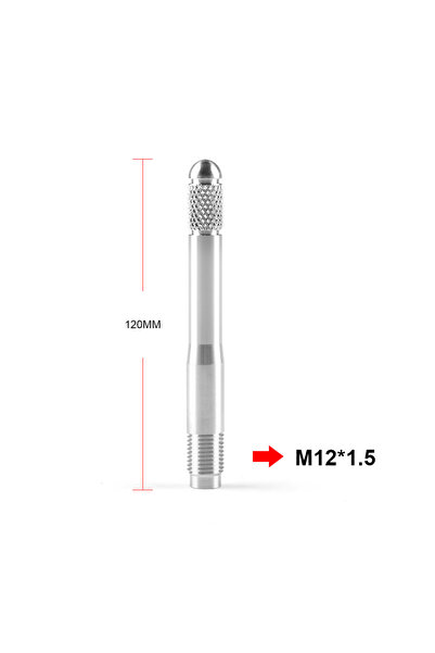 Choice1 M12 و 1.5 1 قطعة M12 M14x1.5 / 1.25 دبوس تعليق العجلة أداة محاذاة لسي...