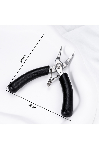Choice1 Curved nose pliers Stainless Steel Mini Needle Nose Pliers Curved Nos...