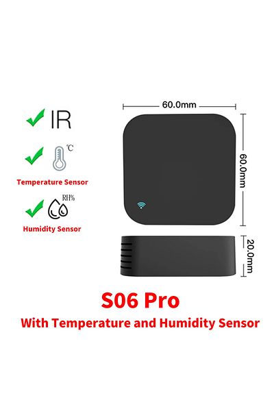 Choice S06 Pro IR Remote Control Smart wifi Universal Infrared Tuya for smart home Control for TV DVD AUD A