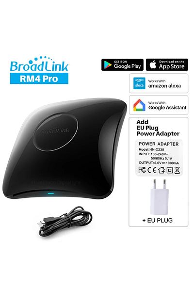 Choice Add EU Plug Original Broadlink RM4 Pro IR RF WIFI Universal Smart Remote Control RM4Pro SmartHome Au