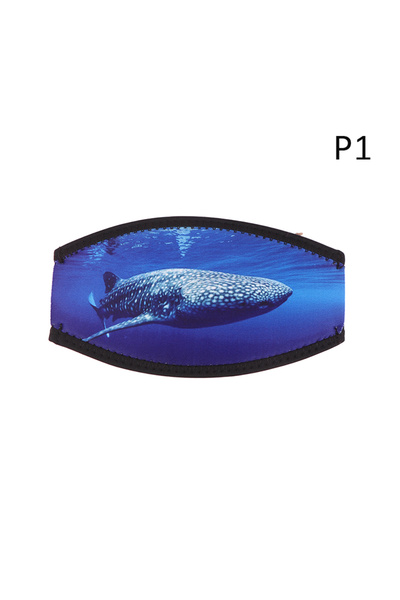 Choice 1 قطعة 1 غطاء حزام قناع الغوص والغطس مريح مبطن لحماية الشعر وإكسسوارات...