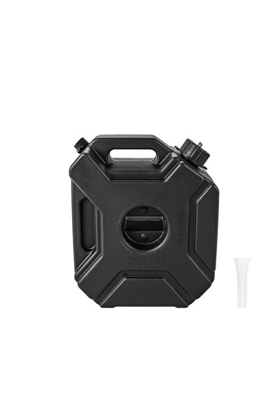 choice2 عبوة بلاستيكية محمولة سعة 5 لترات سوداء بدون قفل، سعة 3/5 لترات، خزان...