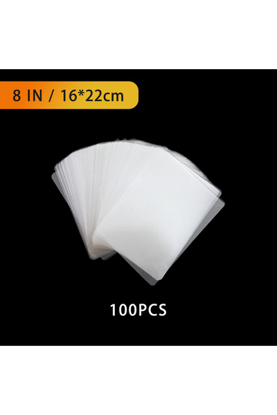 Choice 8 بوصة 100 قطعة من فيلم التغليف الحراري PET للصور / الملفات / البطاقات...