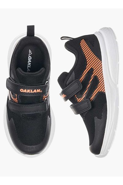 Oaklan by Shoexpress Pull Tab Detail Sports Shoes with Hook and Loop Closure