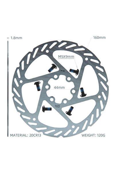 Choice3 160K1pcs New 6inch 160 Hydraulic Brake Disc Electric Scooter Steel Ro...