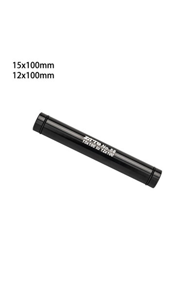 ZTTO محول محور دراجة ZTTO أسود مقاس 100x15 إلى 12 بوصة، 15 مم إلى 9 مم، سريع ...