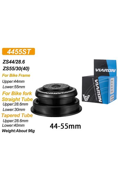 Choice 4455st Mtb Road Bike Internal Threadless Headset Semi-integrated Cnc Headset 1 1/8"-1 1/2" Sealed Be