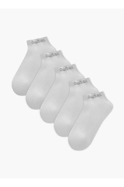 Oaklan by Shoexpress Logo Print Ankle Length Socks - Set of 5