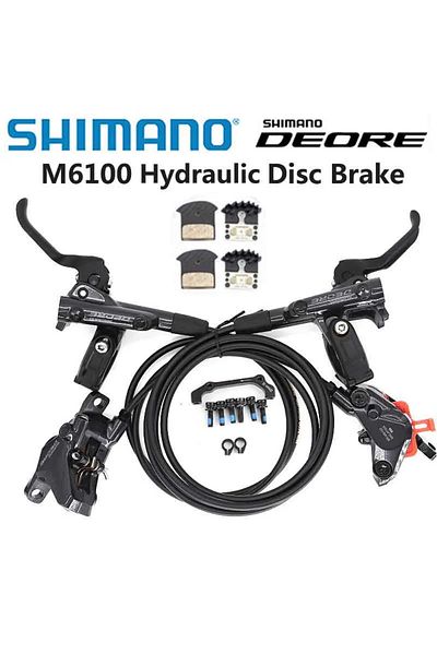 Choice M6100 Metal SHIMANO DEORE M6100 2 Piston M6120 4 piston Brake MTB Mountain Bikes Hydraulic Disc Brak