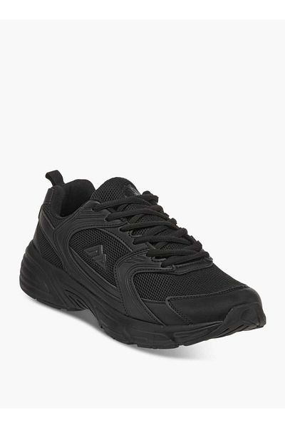 Oaklan by Shoexpress Mesh Panelled Sports Shoes with Lace-Up Closure