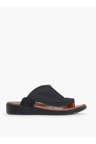 LBL by Shoexpress Embroidery Detail Slip-On Arabic Sandals