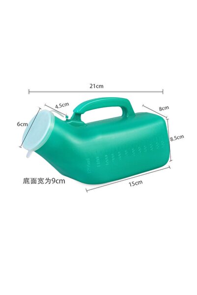 Choice green Portable Men Mobile 1200ml Toilet Car Travel Camp Urine Pee Hand...