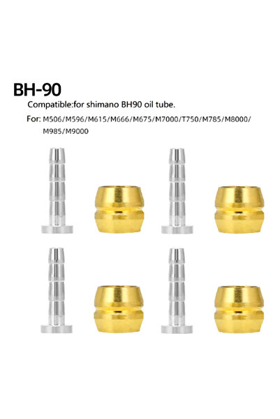 Choice 4 مجموعات من إبرة زيت دراجة جبلية BH90 Olive Head لقطع أنابيب BH90/BH5...