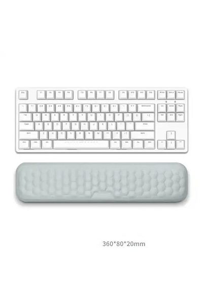 Choice STHui36 Keyboard Pad Set Memory Foam for Office Computer Laptop Easy Typing Pain Relief Keyboard Wri