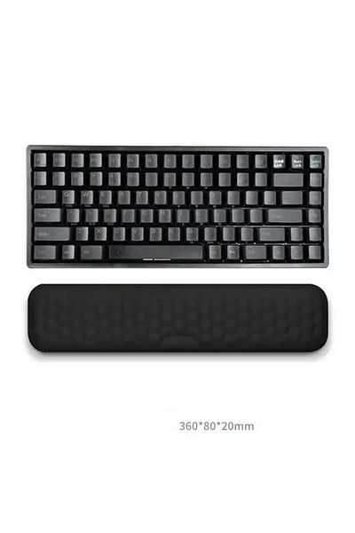 Choice STHei36 Keyboard Pad Set Memory Foam for Office Computer Laptop Easy Typing Pain Relief Keyboard Wri