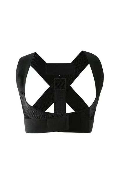 Choice L black Hunchback Corrector for Adults,invisible Posture Correction With Straps, Bent Waist, Chest a