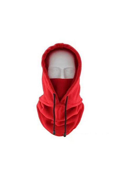 Choice red Fashion Polar Fleece Women Men Balaclava Winter Hat Beanies Warmer Windproof Full Face Ski Mask
