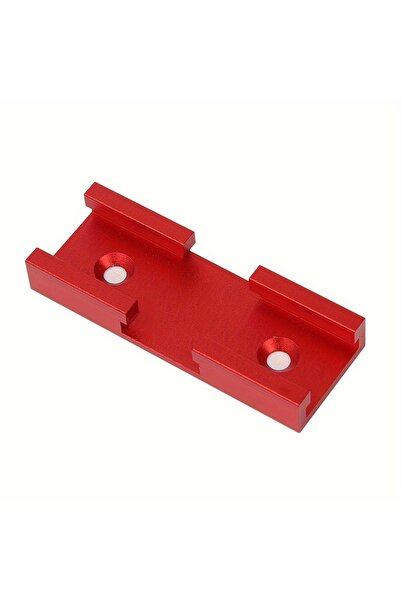 Choice قطعة واحدة حمراء واحدة من منحدر النجارة بفتحة تقاطع على شكل حرف T لسكة...