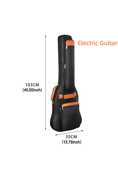 Choice1 electric guitar bag 600D Oxford Waterproof Electric Guitar Bag 10mm C...