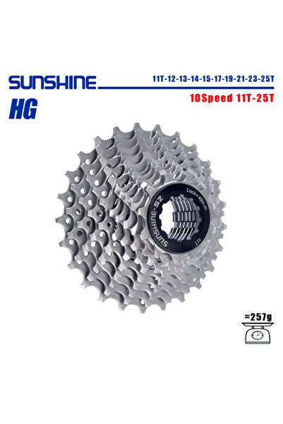 Choice كاسيت دراجة طريق SUNSHINE 10 سرعات 11T-25T 8/9/10/11/12 سرعة 23/25/28/...