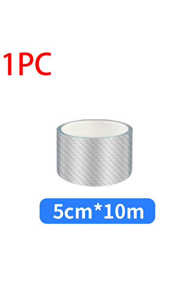 Choice1 5cmX10m SEAMETAL Carbon Fiber Car Sticker Door Edge Transparent Film ...