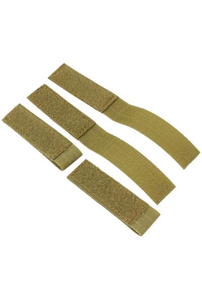 Choice DE 4PCS Molle Strip Adapter Vest Backpack Patch Panel Hook&Loop Converter Ribbon Strips Badges ID Pa
