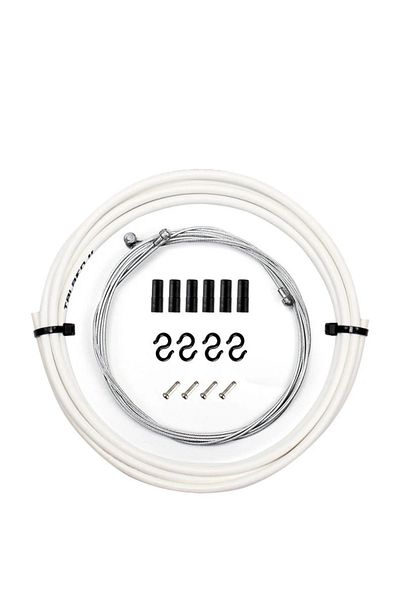 Choice Brake White 5mm RGO Bicycle Brake Cable Housing Group Set For MTB Mountain Bike Derailleur Shifter L