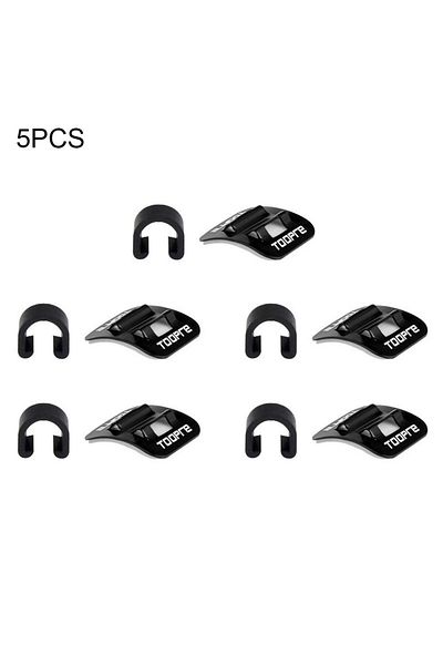 Choice 5pcs TOOPRE Aluminum Bike Oil Tube Fixed Clamp Conversion Trap Adapter Bicycle Shifter Brake Cable S