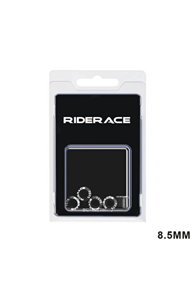 Choice 8.5MM أسود RIDERACE 5 قطع مسامير سلسلة دراجة مزدوجة / مفردة CNC سبائك ...