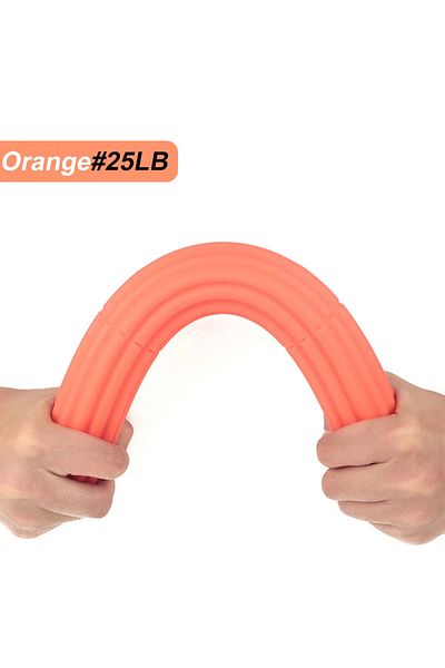 Choice Orange-25LB Hand Exerciser Flexible Bars for Physical Therapy - Alleviates Tendonitis Pain and Enhan