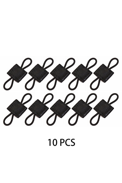 choice2 BK-10P 10pcs MOLLE Elastic Nylon Webbing Ribbon Buckle Outdoor Hiking...