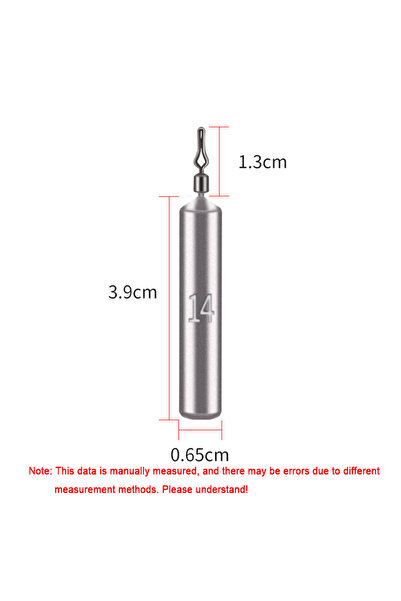 Choice 14 جرام 5 قطع/مجموعة موصلات ثقل الصيد 2.5 جرام/3.5 جرام/5 جرام/7 جرام/...