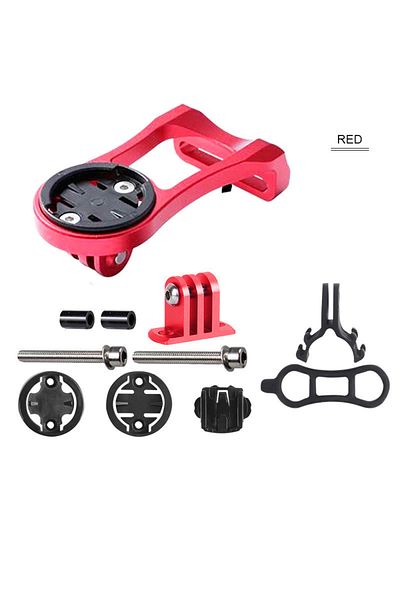 Choice Red 3 In 1 Bicycle Speedometer Stand Aluminium Alloy MTB Bike Handlebar Mount Equipment Cycling Brac