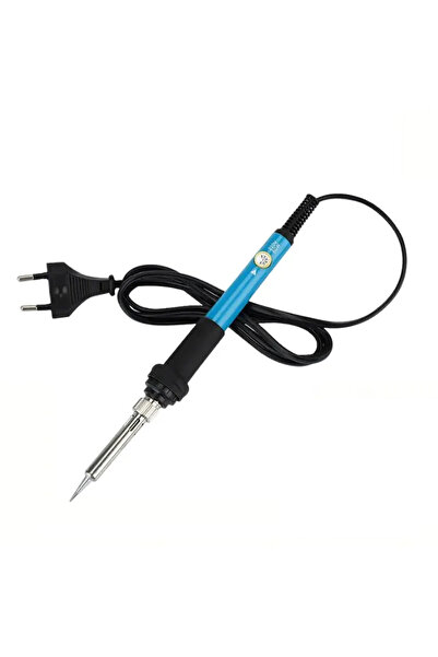 Choice1 مكواة لحام كهربائية 60 وات قابلة للتعديل بدرجة حرارة من الحديد الأزرق...