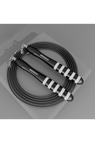 Choice T45-BLACK Crossfit Speed Jumping Rope Home Gym Steel Wire Durable For Men Fast Jump Rope loss weight