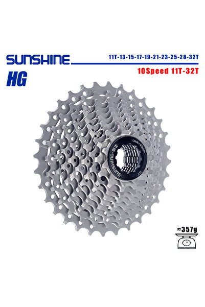 Choice كاسيت دراجة طريق SUNSHINE 10 سرعات 11T-32T 8/9/10/11/12 سرعة 23/25/28/...