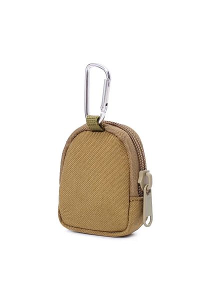Choice Khaki Tactical EDC Pouch Key Wallet Holder Men Coin Purses Pouch Bag Keychain Zipper Pocket Outdoor