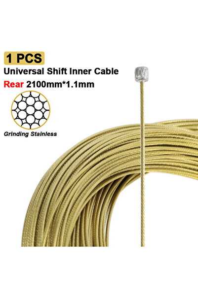 Choice 1PCS Shift 2100mm HEPPE Bike Shifter Brake Cables MTB Road Bike Front ...