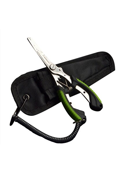 Choice كماشة صيد من الفولاذ المقاوم للصدأ باللون الأخضر لإزالة خطاف الصيد وخط...