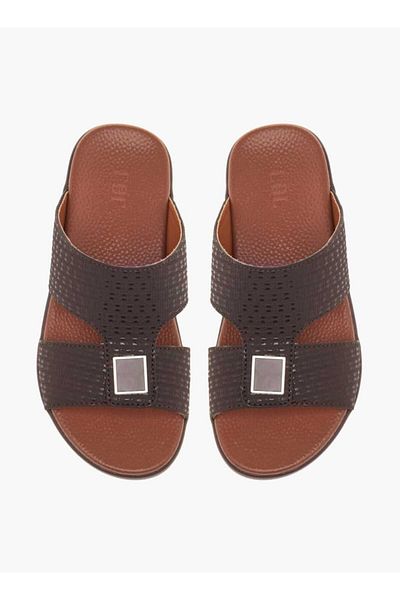 LBL by Shoexpress Textured Slip-On Arabic Sandals