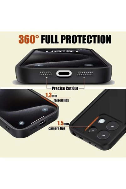 3GEN CASE Anti-knock matte color flexible viera case compatible for xiaomi redmi 14c